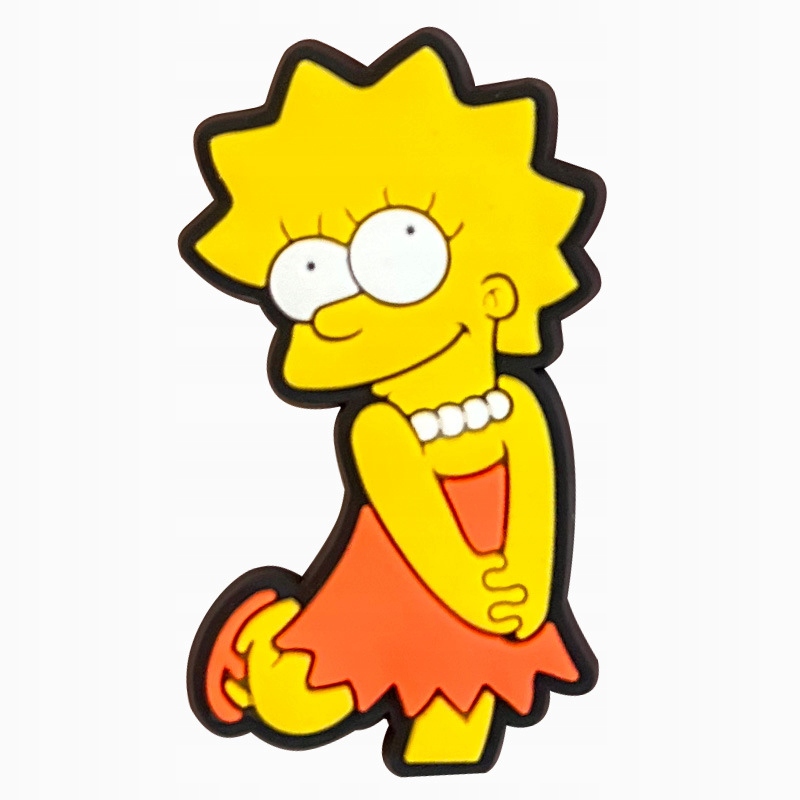Przypinka Simpsonowie The Simpsons do Crocs butów klapków telefonu torebki