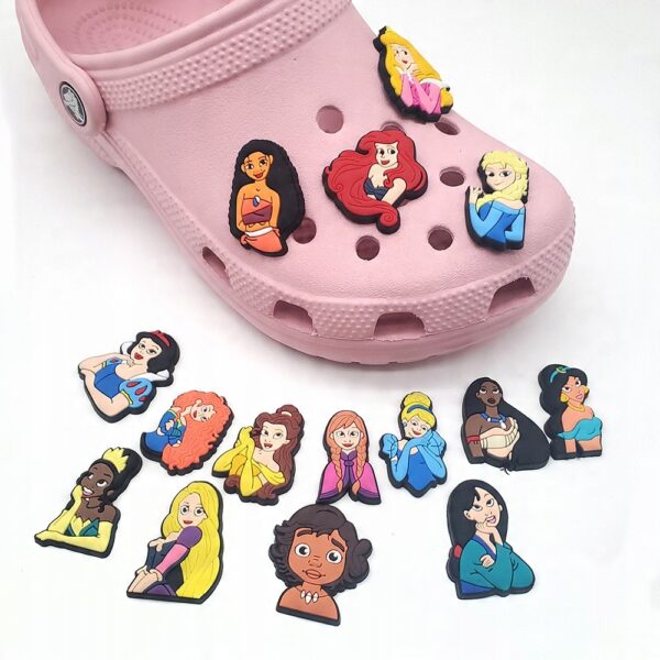 Przypinka Mała Syrenka do Crocs butów klapków telefonu torby torebki - obrazek 4