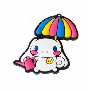 Przypinka Parasolka Cinnamoroll Hello Kitty do Crocs | Oro Party