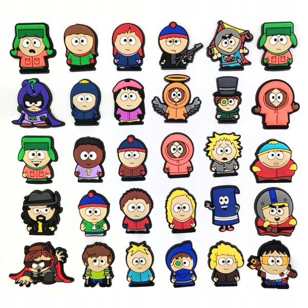Przypinka South Park do Crocs butów klapków telefonu torebki plecaka torby - obrazek 2