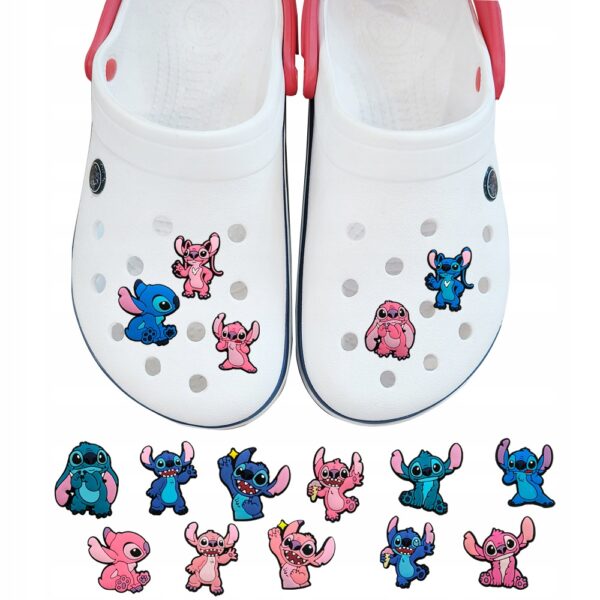 Przypinka Angel Andzia Stitch Stich do Crocs - obrazek 10