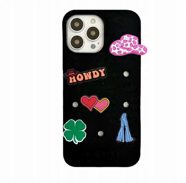 Przypinki do Crocs KONIE COWGIRL do butów telefonu torby zestaw 11 szt - obrazek 4