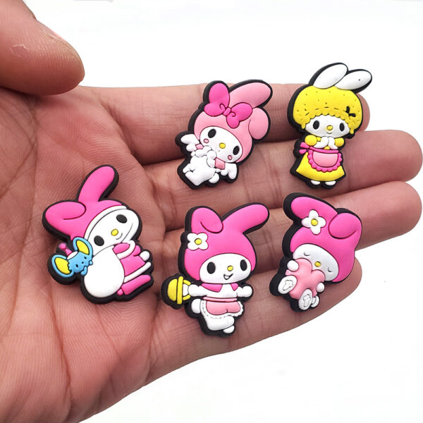 Przypinka My Melody Hello Kitty do Crocs - obrazek 2