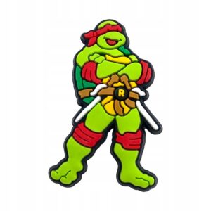 Przypinka Wojownicze Żółwie Ninja do Crocs | Oro Party