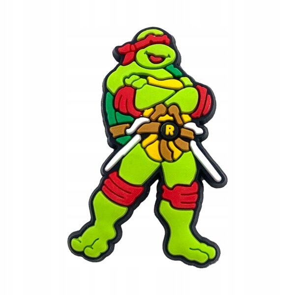 Przypinka Wojownicze Żółwie Ninja do Crocs