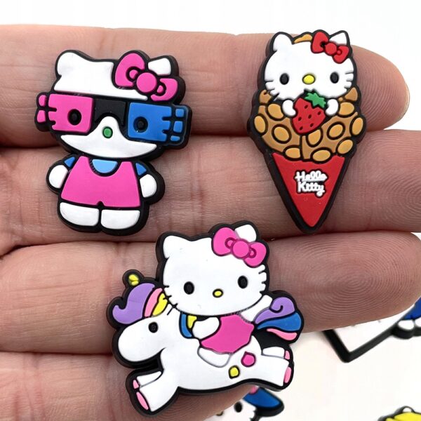 Przypinka Okulary Hello Kitty do Crocs - obrazek 5