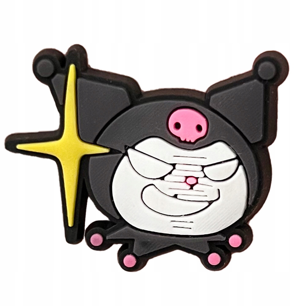 Przypinka Kuromi Hello Kitty do Crocs