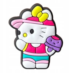 Przypinka Plaża Hello Kitty do Crocs | Oro Party