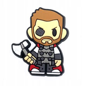 Przypinka Thor Marvel Avengers do Crocs