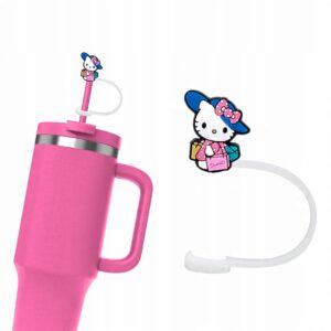 Silikonowa Nasadka na Słomkę Kubek Stanley HELLO KITTY 1 szt
