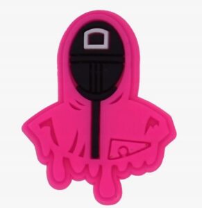 Przypinka Squid Game do Crocs butów klapków telefonu torebki plecaka torby