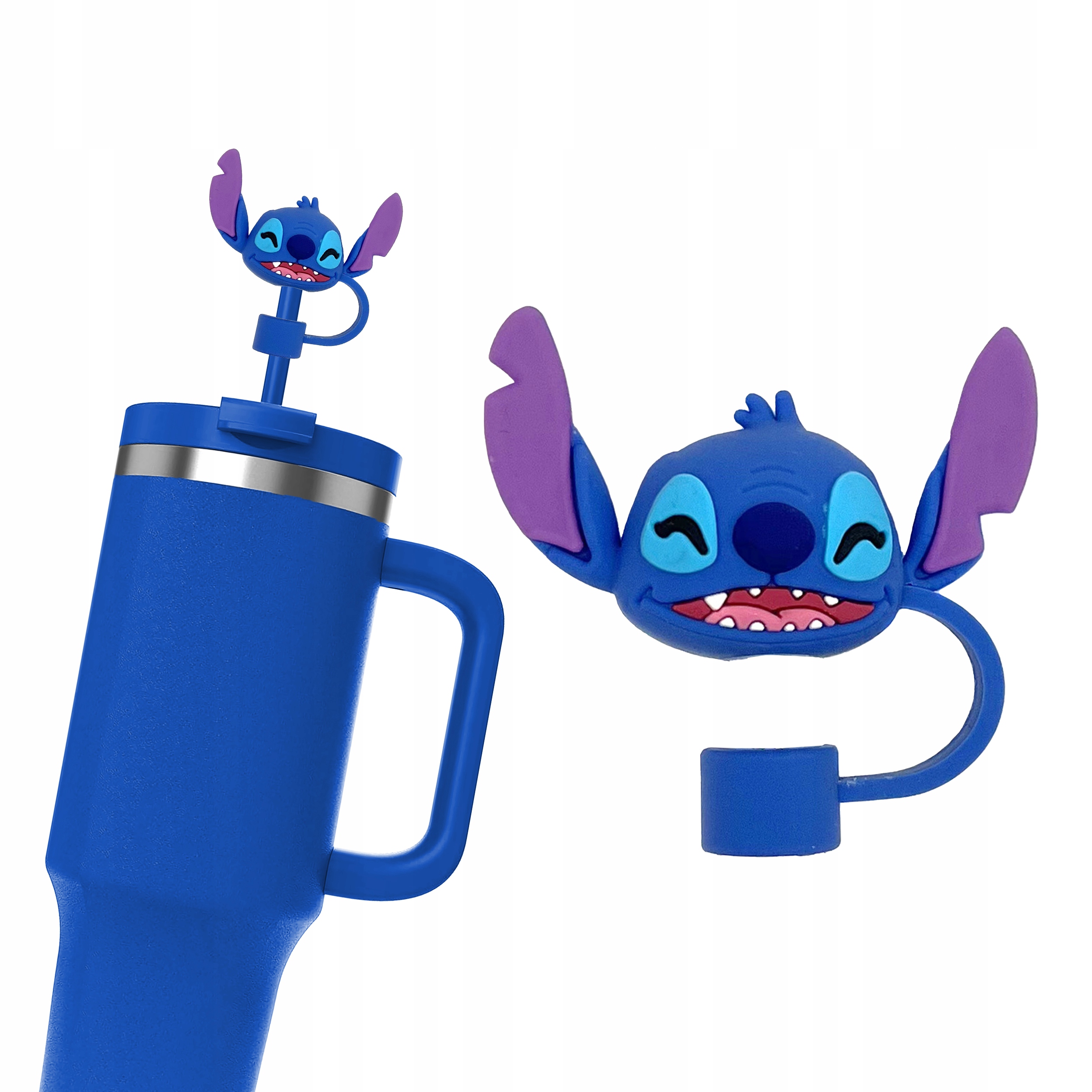 Silikonowa Nasadka na Słomkę Kubek Stanley LILO I STITCH 1szt