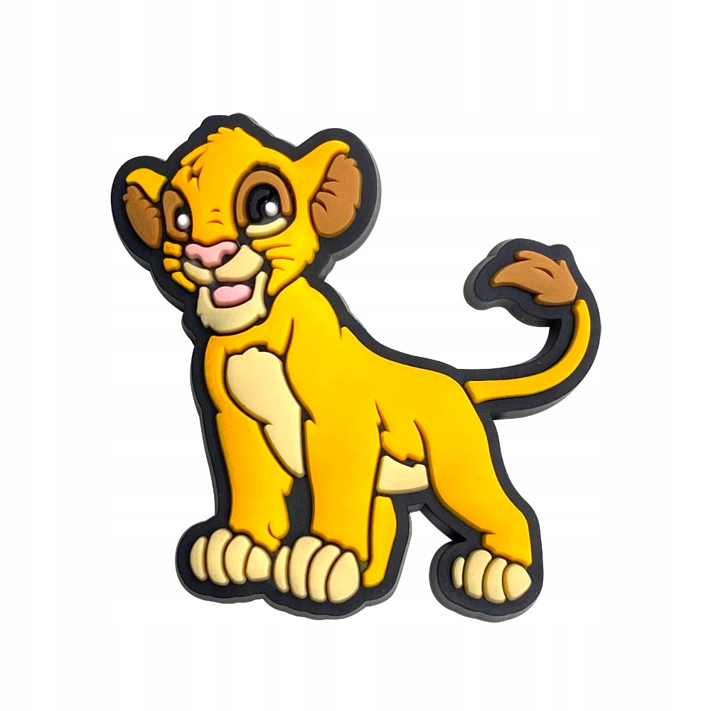 Przypinka Simba Król Lew do Crocs