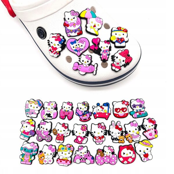 Przypinka Lato Hello Kitty do Crocs - obrazek 4