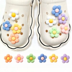 Przypinki do Crocs KWIATY do butów telefonu torby zestaw 5 szt