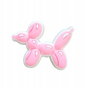 Przypinka Jeff Koons Balloon Dog do Crocs | Oro Party