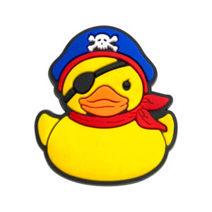 Przypinka Gumowa Kaczka Duck Kaczki do Crocs butów klapków telefonu torebki