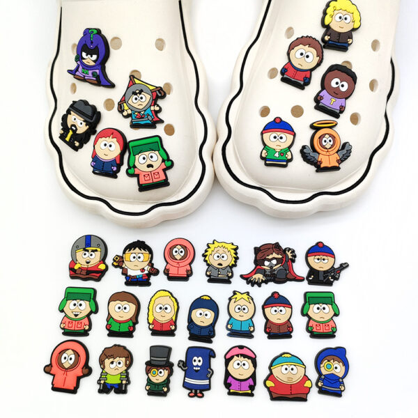 Przypinka South Park do Crocs butów klapków telefonu torebki plecaka torby - obrazek 3