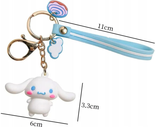 Kawaii Breloczek HELLO KITTY Cinnamaroll - Oro Party | Idealny na Prezent - obrazek 3