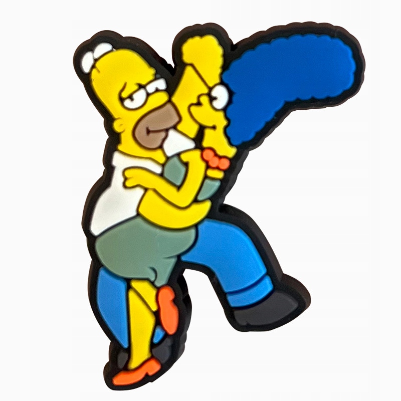 Przypinka Simpsonowie The Simpsons do Crocs butów klapków telefonu torebki