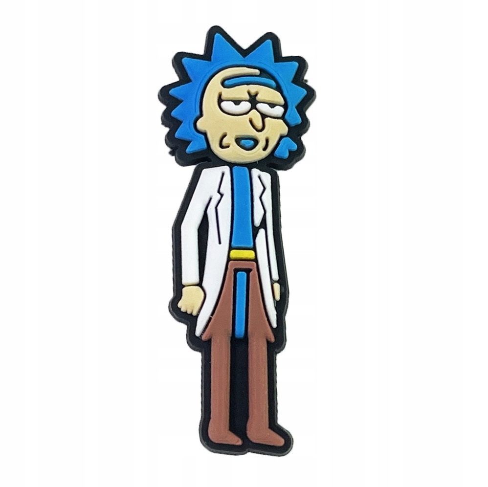 Przypinka Rick i Morty do Crocs