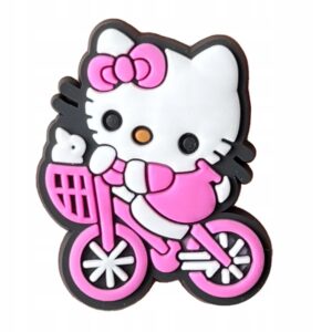 Przypinka Rower Hello Kitty do Crocs | Oro Party