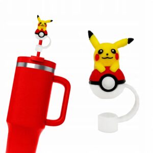 Silikonowa Nasadka na Słomkę Kubek Stanley POKEMON PIKATCHU 1 szt