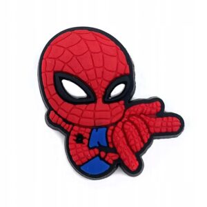 Przypinka Spider Man do Crocs butów klapków telefonu torebki plecaka torby