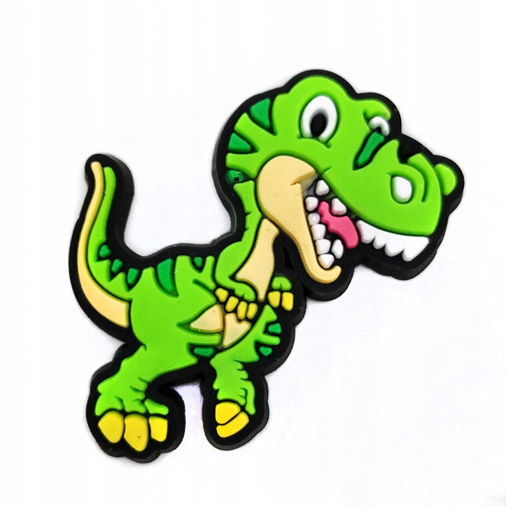 Przypinka Dinozaur do Crocs butów klapków telefonu torebki plecaka torby