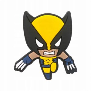 Przypinka Wolverine do Crocs butów klapków telefonu torby torebki plecaka