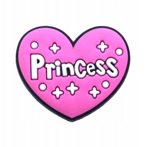 Przypinka Napis Princess do Crocs | Oro Party