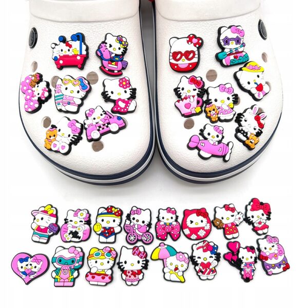 Przypinka Lato Hello Kitty do Crocs - obrazek 6