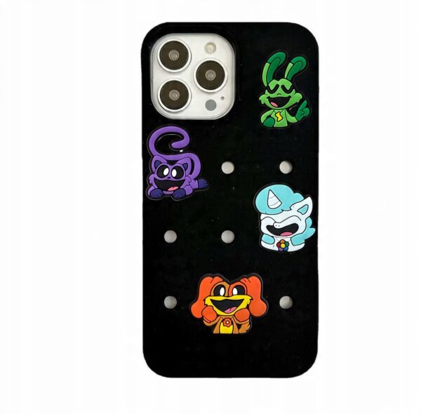 Zestaw przypinek do butów Crocs SMILING CRITTERS 4 szt - obrazek 4