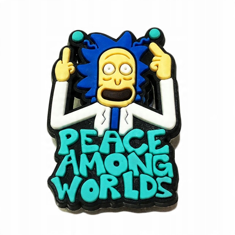 Przypinka Rick i Morty do Crocs