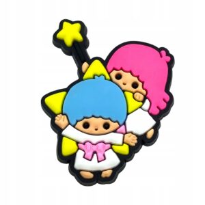 Przypinka Little Twin Stars Hello Kitty do Crocs | Oro Party