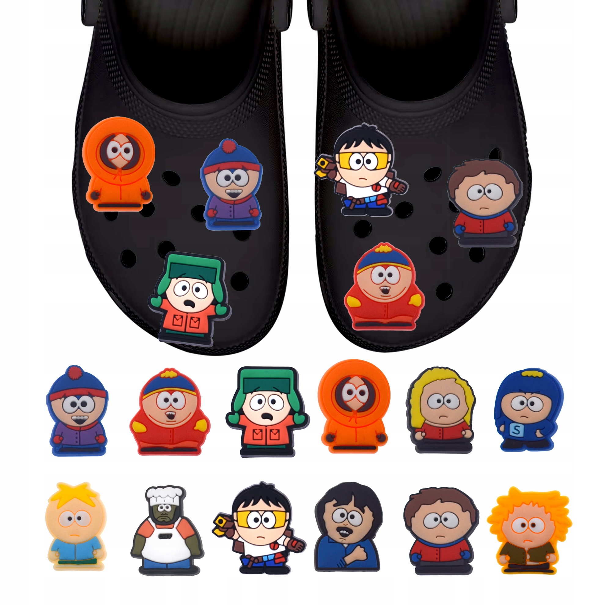 przypinki South Park do butów Crocs 12 sztuk