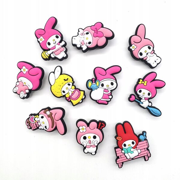 Przypinka My Melody Hello Kitty do Crocs - obrazek 4