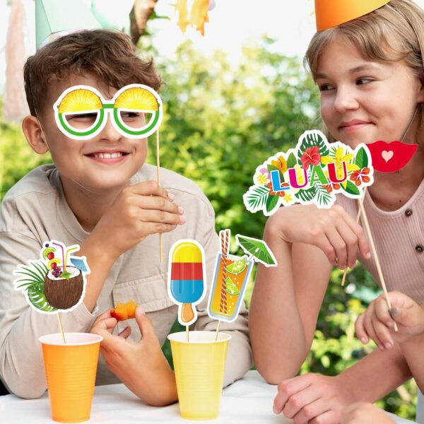 Rekwizyty do Zdjęć – FotoBudka Hawajska ALOHA | 30 sztuk - obrazek 7