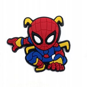 Przypinka Spider Man do Crocs butów klapków telefonu torebki plecaka torby