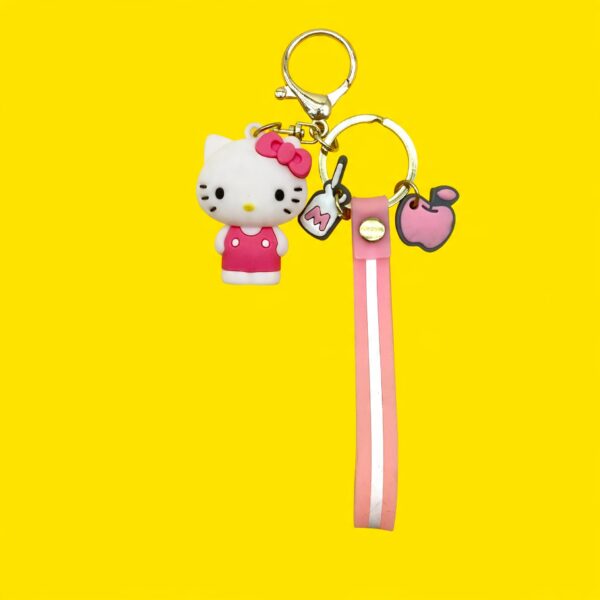 Kawaii Breloczek HELLO KITTY - Oro Party | Idealny na Prezent - obrazek 4