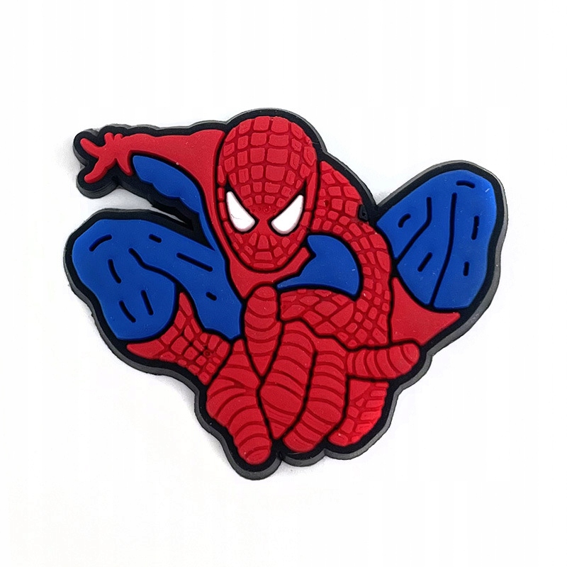 Przypinka Spider Man do Crocs butów klapków telefonu torebki plecaka torby