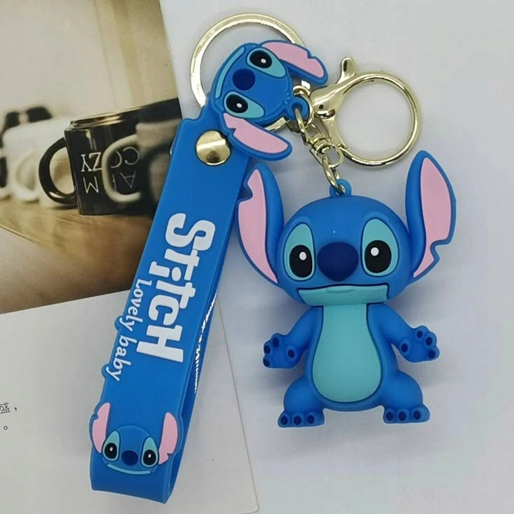 Kolorowy breloczek Lilo i Stitch