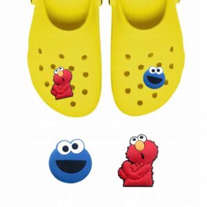 Przypinki do Crocs ULICA SEZAMKOWA do butów telefonu torby zestaw 2 szt