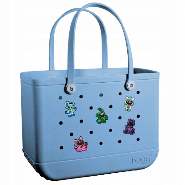 Przypinki do Crocs SMILING CRITTERS do butów telefonu torby zestaw 8 szt - obrazek 3