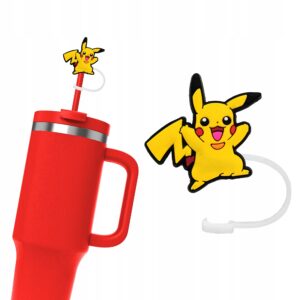 Silikonowa Nasadka na Słomkę Kubek Stanley POKEMON PIKATCHU 1 szt