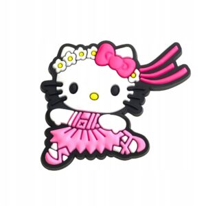 Przypinka Baletnica Hello Kitty do Crocs | Oro Party