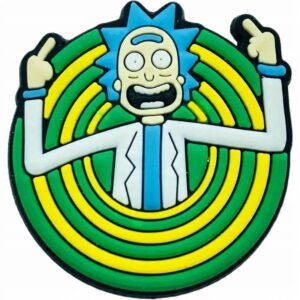 Przypinka Rick i Morty do Crocs