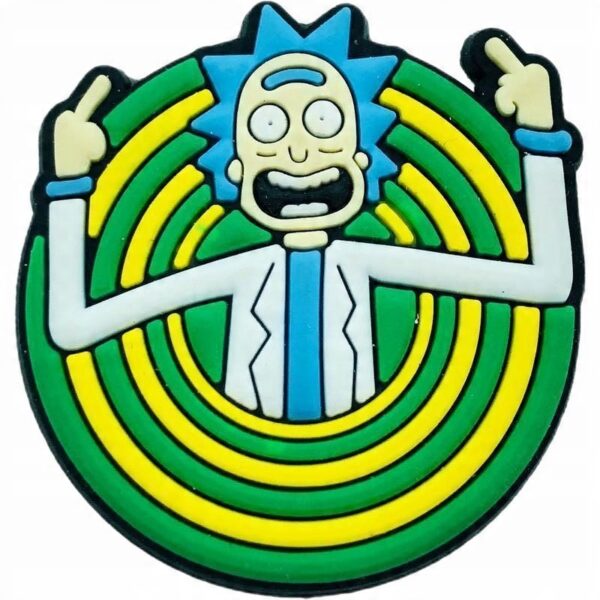 Przypinka Rick i Morty do Crocs