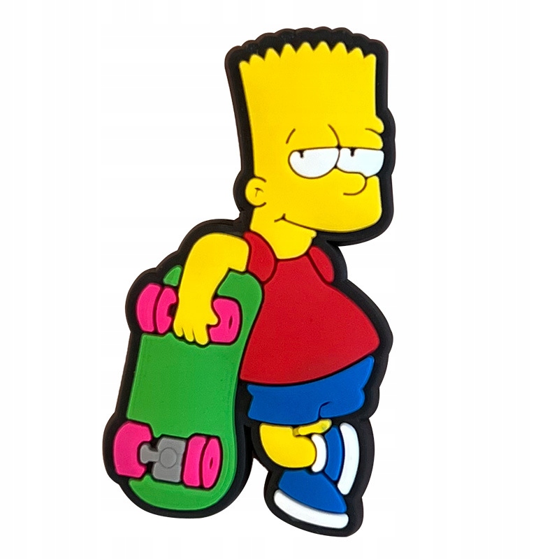 Przypinka Simpsonowie The Simpsons do Crocs butów klapków telefonu torebki