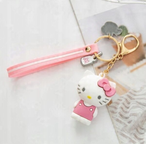 Kawaii Breloczek HELLO KITTY - Oro Party | Idealny na Prezent - obrazek 3